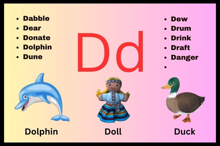 D Words For Kids Fun Way To Improve Your D-Letter Vocabulary