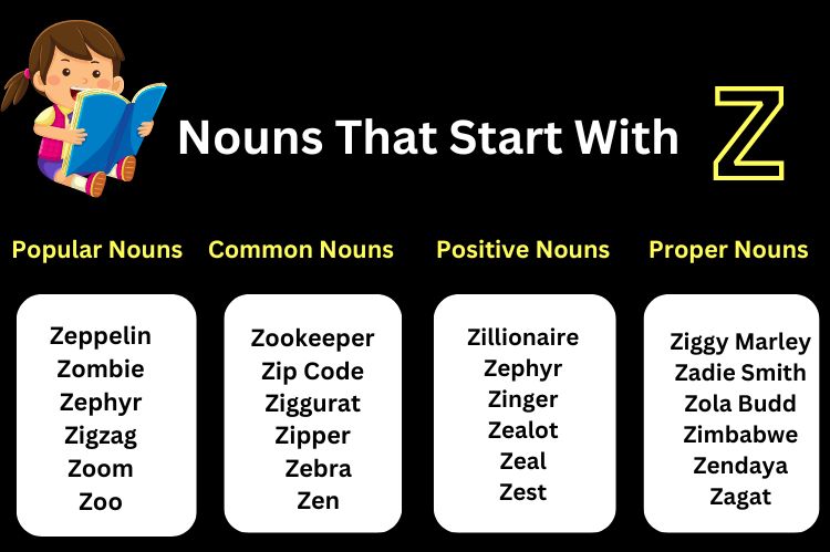 100+ Nouns that Start with Z to Zest Up Your Vocabulary